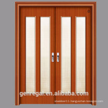 CHEAP HDF melamine HDF slide wood door